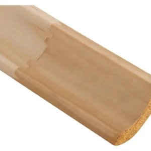 Cornisa de madera para terminación de cielo