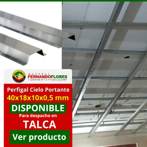 Perfigal Cielo Portante 40 x 18 x 10 x 0,5 mm x 6 m